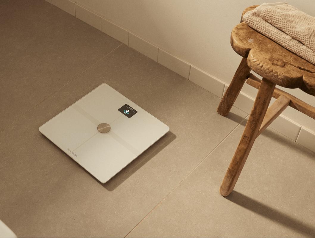 Body Smart in de badkamer, bovenaanzicht